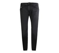 (29R, Black) Diesel Mens Tommer-R Denim Faded Jeans