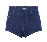(29R, Blue) Diesel Womens/Ladies De-Lunar High Waist Shorts
