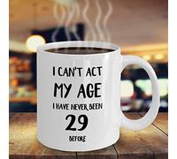29th Birthday Mug for Men and Women, Mug for 29th Birthday, 29th Birthday Mug, 29 Year Old Birthday Gifts Unique Gift Novelty Ceramic Coffee Mug Tea Cup White