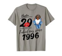 29th Birthday Women Melanin Chapter 29 Fabulous Since 1996 T-Shirt