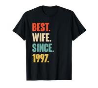 29th Wedding Anniversary for Her - Best Wife Since 1997 T-Shirt