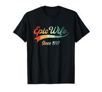 29th Wedding Anniversary for Her - Epic Wife Since 1997 T-Shirt