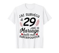 29th Wedding Anniversary Humor Gift 29 Years T-Shirt