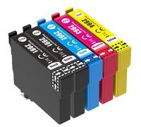 29XL Compatible Ink Cartridges, 5 Pack, comptible with Epson Expression Home XP-342 XP-335 XP-235 XP-442 XP-352 XP-247 XP-255 XP-332 XP-345 XP-432 XP-435