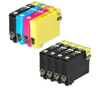 29XL Ink Cartridges Compatible with Epson Strawberry For XP455 XP452 XP445 XP442 XP435 XP432 XP355 XP352 XP345 XP342 XP335 XP332 XP257 XP255 XP247 XP245 XP235 Printers (X-Large, 1x Set & 4x Black)