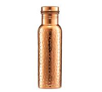 2activelife 100% Pure Copper Water Bottle - 20 Fl Oz / 600 ml - Handmade Leak Proof Vessel For Drinking With Ayurvedic Health Benefits For Sports Fitness Yoga, Gym, Office, Hiking, Outdoor