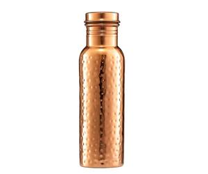 2activelife 100% Pure Copper Water Bottle - 20 Fl Oz / 600 ml - Handmade Leak Proof Vessel For Drinking With Ayurvedic Health Benefits For Sports Fitness Yoga, Gym, Office, Hiking, Outdoor