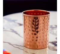 2activelife Copper Beer Glasses Set of 2 Hammmered Pure Copper Cups For Drinking Water Glasses Tumblers Glass 20oz for Drinking Water & Cocktails