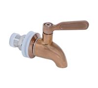 2activelife Stainless Steel Beverage Dispenser Spigot: Easy Installation, No-Rust Tap with Anti-Clogging Cap for Continuous Flow - BPA Free, Sturdy Design, and Polished Finish