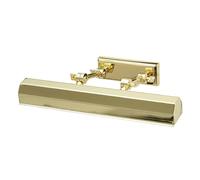 2Adjustable Joints Directional Picture Light Highly Polished Brass LED E14 40W