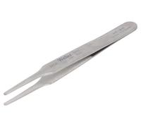 2ASA tweezers 118mm CLIn: straight, narrowed tip f. Tip: Flat WELLER