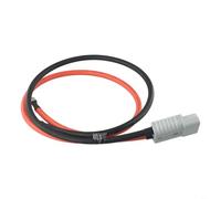 2AWG Battery Cable 175AMP for Anderson Connectors, 1M Length with M8 Terminals for Various Vehicle Applications