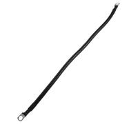 2awg Copper Battery Ground Cable with Ring Terminals for Automotive Use | Thick PVC Insulation Jacket, High Conductivity, Quick Bolt-on Installation, Suitable for 12v, 24v and 48v Systems