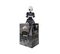 (2B With Box 15cm) Anime NieR:Automata YoRHa A No.2 Type B Action Figure Noodle Stopper 2B 9S Sitting Posture Figures Collection