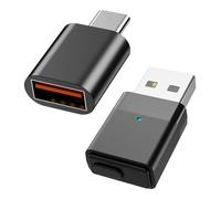 2B2C Bluetooth Adapter for PS5, PS4, Mac, BT5.2 Audio Adapter with aptX LL | USB A&C Dongle, Wireless Audio Transmitter to Connect Wireless Headphones & Earbuds-Not for Keyboard or Mouse
