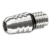 TARGET Darts Soft Tip to Swiss Point Dart Conversion Set, Silver - Soft Tip Dart Points Converter Tool, Repointing Soft Tip to Steel Tips 2BA Thread - Tungsten Billet Tips, Swiss Point Tool