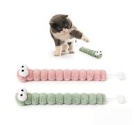 2BB Cat Toy Pillow - Zippered Kitten Toy, containing Catnip, Loud Paper, attracting Kitten to Play, 12.5 inches 3 Packs (Green, Pink)