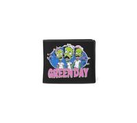2Bhip Green Day Zombie Bifold Wallet, Lightweight Compact Card Holder