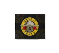 2Bhip Guns N' Roses Logo Bifold Wallet, Lightweight Compact Card Holder