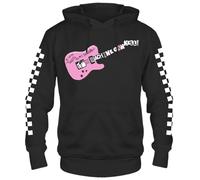 2Bhip Machine Gun Kelly Hoodie Tickets Downfall Front & Back Print Adult Hooded Sweatshirt Music Graphic Print, Black, 3XL