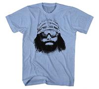 2Bhip Macho Man WWF Randy Savage Bandana Sunglasses Face Graphic Adult T-Shirt Blue