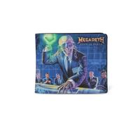 2Bhip Megadeth Rust In Peace Bifold Wallet, Lightweight Compact Card Holder