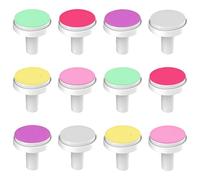 2Boxes Baby Nails Grinder Replacement Heads Fit for Most Electric Nails Files with 6 Different Grits Safe to Use Washable Nail Grinder Attachments