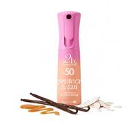 2bTanned Protect & Tan SPF 50 Dry Tanning Oil, 100ml, Vanilla Bomb