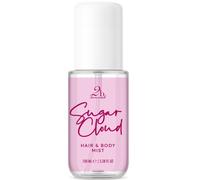 2bTanned Sugar Cloud Hair & Body Mist 100ml in Light Pink 2bTanned Light Pink 100ml