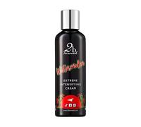 2bTanned Sunbed Tanning Accelerator (200ml), Extreme Intensifying Cream, Tan Accelerator for Sun and Sunbed, Nourishing Shea Butter-based Tanning Cream with Carrot Seed Oil and Aloe Vera, Watermelon