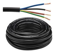 2C，EVV Flexible Drag-Chain Cable, Oxygen-Free Copper, Nonwoven & PVC Jacket, -10 °C To +70 °C Power & Control Wire for Robotic Arms, Automation & intelligent Equipment(100ft,0.15mm²-2C)