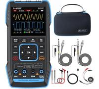 2C53T 3-in-1 Handheld Oscilloscope Multimeter DDS Generator, 2 Channel, 50 MHz Bandwidth, 250 MSa/s Sample Rate, 20,000 Calculations, Voltage, Current, Capacitance, Resistance, 2 x P6100 Probes