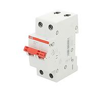 2CDD272111R0050 load disconnector pole: 2 DIN 50A 415VAC SHD200 IP20,IP40
