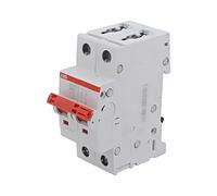 2CDD282101R0032 load disconnector pole: 2 for DIN rail 32A 400VAC IP20 ABB