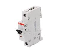ABB S201-C63 Miniature Circuit Breaker, 1 Pole, Type C, 6/10kA Breaking Capacity, 63 Amp Current (2CDS251001R0634)