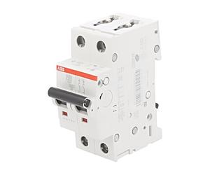 2CDS252001R0504 Overcurrent Switch 400VAC Rated: 50A Pole: 2 DIN Charact: C 6...