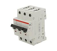 2CDS253001R0204 Overcurrent Switch 400VAC Rated: 20A Pole: 3 DIN Charact: C 6...