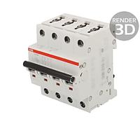 2CDS274001R0024 overcurrent switch 400VAC lNominal: 2A pole: 4 for DIN rail ABB