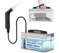 2Clean Portable Bidet, Portable Bidet for Travel, Travel Bidet Portable Sprayer, Portable Bidet for Women, Bidet Portable for Personal Care, Portable Bidet for Toilet, Electric Portable Bidet for Men