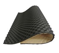 2cm Car Hood Insulation Silent Car Sound Deadener Noise Insulation Acoustic Dampening Foam Subwoofer Mat Heat Shield Mat(50x50cm)