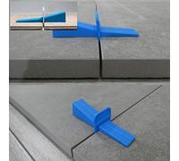 2cm Outdoor Slabs 2mm Tile Spacers Smart Level System Wedges and Clips (Clips Only (Pack of 100))