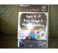 2COOL4SCHOOL PHONIC SPELLING KEY STAGE 1 AGES 4-7 YEARS PC CD ROM WINDOWS/XP/VISTA