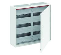2CPX052184R9999 AC23V Steel Surface Mount Distribution Cabinet with Door, IP44 Protection, White, 16 x 55 x 50 cm