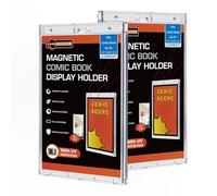 2ct Current Magnetic Display-Cases - Crystal Clear One Touch Comic-Book Holders, UV Protection Slab Protectors, Premium Wall-Mountable Holders