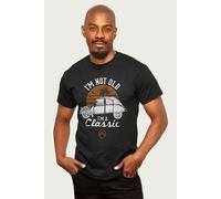 2CV White I'm Not Old Classic Sunset T-Shirt Citroen Black M