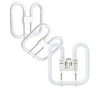 2D 28W 2P 835 Fluorescent Lamp with 2-Pin Base, 3500K Warm White Light, 28 Watt