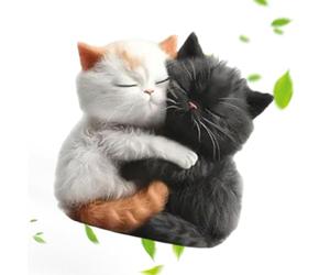 2D Acrylic Car Air Vent Air Freshener Cute Cat Perfume Diffuser Accessory Car Perfume Travel Summer Night Daily Transport Truck Accessory