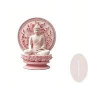 2D Acrylic Meditating Buddhas Statue Home Tabletop Decors Buddhist Figurine Spiritual Sculpture Spiritual Gift Offices Desk Decors