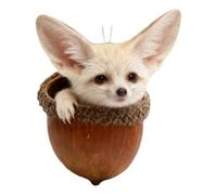 2D Acrylic Sleeping Animals Hanging Ornament Cute Home Cozy Creature Wall Art (B, One Size)