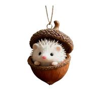 2D Acrylic Sleeping Animals Hanging Ornament Cute Home Cozy Creature Wall Art (D, One Size)